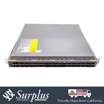 32 Port 40GbE QSFP+ Cisco Nexus Enterprise Layer 3 VXLAN Switch Dual PSU • $149