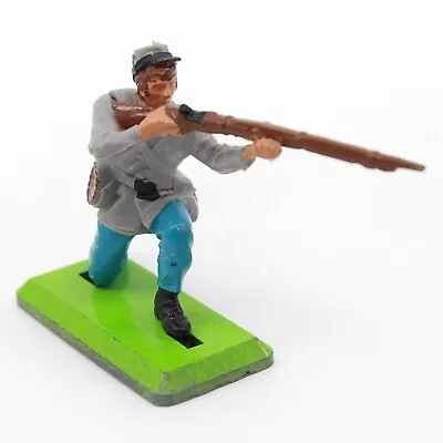 Britain DEETAILS Civil War Confederate Soldier Kneeling Miniature Figure • $6.99