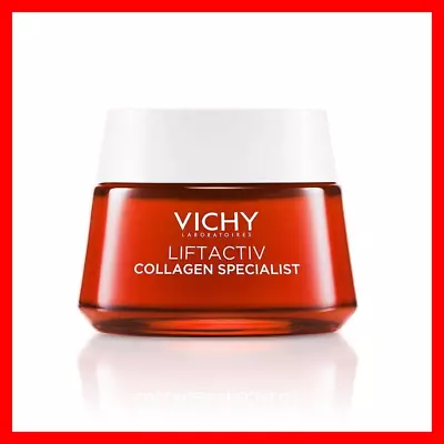 LUXURIOUS Vichy Liftactiv Collagen Specialist Peptides + Vitamin Cg Cream 50ml • £22.99