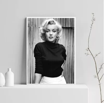 Marilyn Monroe Canvas Poster Wall Art Home Decor • $32.99