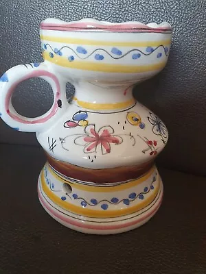 £24.99 • Buy Deartis Pottery Portuguese Candle Holder