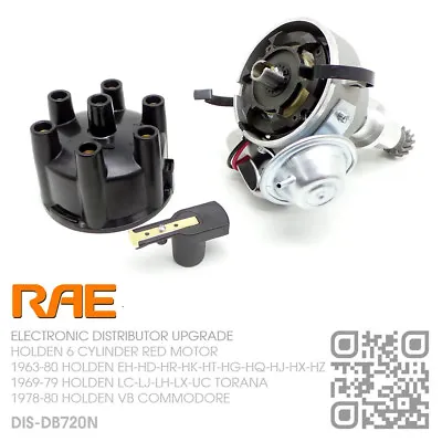 Electronic Distributor 6-cyl 173-186-202 Red Motor [holden Hk-ht-hg-hq-hj-hx-hz] • $294.50