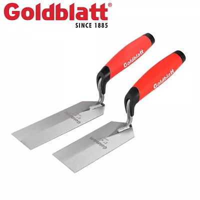 Goldblatt 2-Pack Industries Margin Trowel Set 6 X2  &5 X2  Masonry Flooring Tool • $19.59