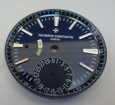 $1100 • Buy  VACHERON CONSTANTIN OVERSEAS BLUE DIAL AUTOMATIC DUAL TIME  Dial  Rare