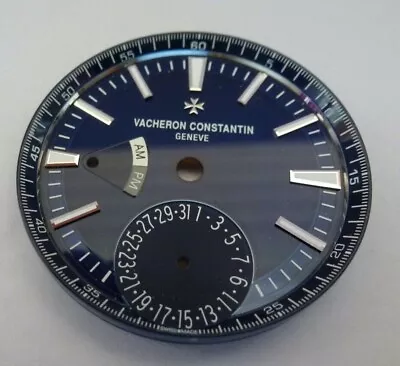  VACHERON CONSTANTIN OVERSEAS BLUE DIAL AUTOMATIC DUAL TIME  Dial  Rare • $1100