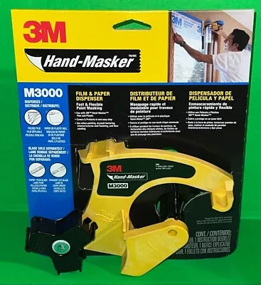 3M Hand Masker M3000 Film & Paper Dispenser NEW • $37.95