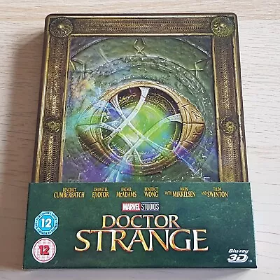 Marvel Doctor Strange (2016) On Blu-Ray + 3D Zavvi Steelbook Posts Worldwide • £20