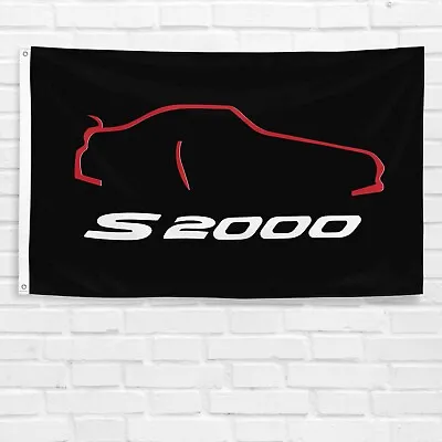 For Honda S2000 Car Enthusiast 3x5 Ft Flag JDM Car Racing Show VTEC Wall Banner • $13.99