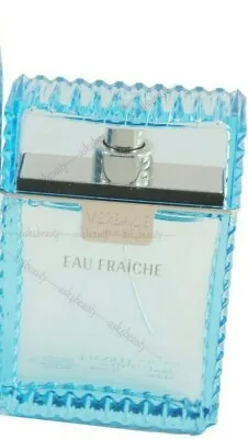 Versace Eau Fraiche 3.4 Oz/100 Ml EDT - Unboxed No Cap  Spray For Men • $39.99