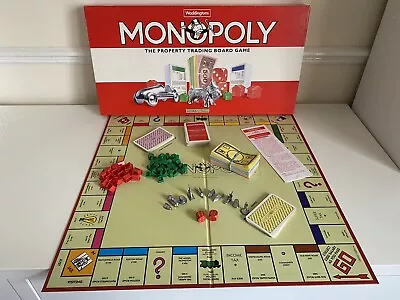 Monopoly Board Game Original Classic VINTAGE 1995  Red Box VGC Condition • £16.99