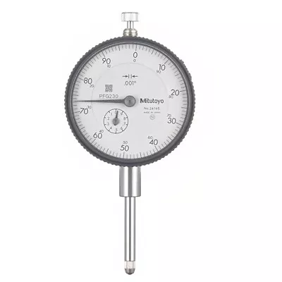 Mitutoyo 2416S Dial Indicator 4-48 UNF Thread 0-100 Reading 0-1  Range • $143.33