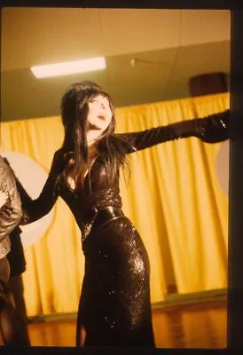 1984 CASSANDRA PETERSON Live Candid Original 35mm Slide Transparency ELVIRA Nb • $24.95