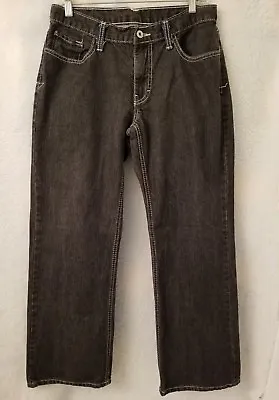 Reclaim Denim Jeans Pants Size 30 X 30 Mens Black Blue • $27.54