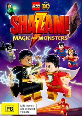 Lego Dc: Shazam - Magic And Monsters (2019) [new Dvd] • $15.99