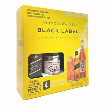 Johnnie Walker Black Label Highball Mixer Pack • $45.75