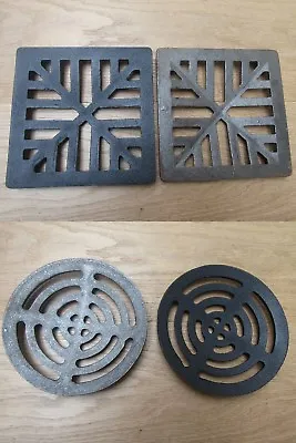 £16.95 • Buy TRADITIONAL Cast Gully Grid Grate Drain Cover Drainage Guard Gutter Lid Cap 