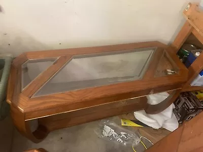 Brown Glass Table  • $12