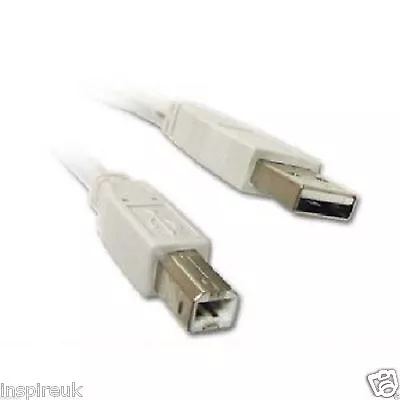 USB PRINTER LEAD/CABLE Canon Pixma - MG5550/MG3550/MG2550/MG2950/MG7550/MG6650 • £5.99