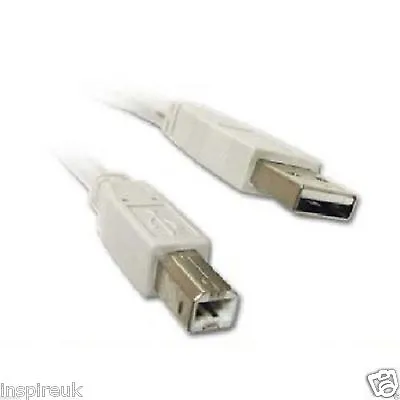 Usb Printer Lead/cable For Canon Pixma Mg 6851 Mg6851 • £2.99