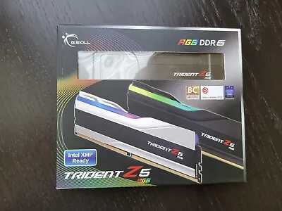 G.SKILL Trident Z5 RGB 64GB (2x32GB) DDR5-6400 RAM (F5-6400J3239G32GX2-TZ5RK) • $36