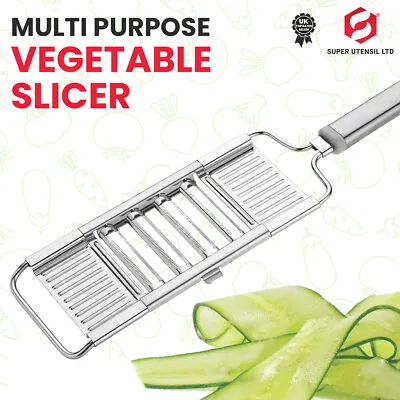 £9.99 • Buy Multi-Function Vegetable Slicer Peeler Stainless Steel Cutter Grater DIY Tool