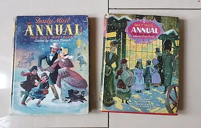 2 X Daily Mail Annual For Boys And Girls. 1950 & 1954 • £4