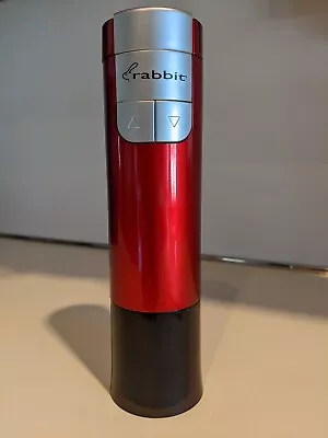 Rabbit Electric Corkscrew Wine Bottle Opener With Foil Cutter - Metallic Red  • $4