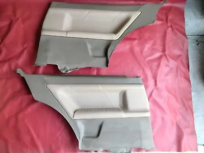 BMW E36 M3 LEATHER Tan Coupe Rear Door Panels Cards Trims 325is 323is • $99
