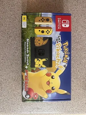 Nintendo Switch Pokémon: Let's Go Pikachu Console Bundle • $3000