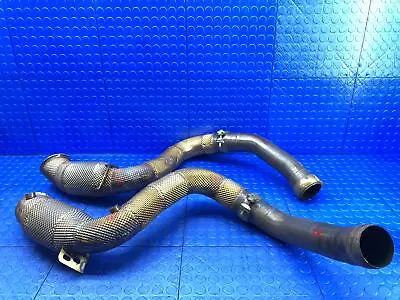 2015-2022 Mercedes-benz C 63 Oem 4.0l Cts Turbo Exhaust Pipe Set • $809.14