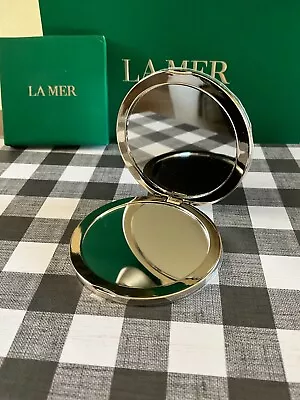 LA MER Gold Double Mirror Travel Compact ~ Authentic NIB! • $28.65