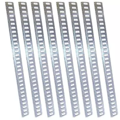 (8 Piece) Horizontal 8 Ft E-Track Trailer Tie-Down Rails Galvanized Steel • $361.99