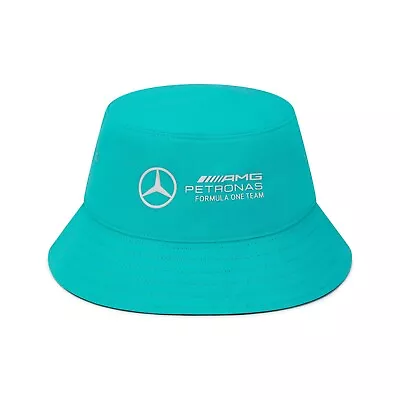 Mercedes F1 Team Bucket Hat 2024 Adult Size & FREE K/R Official Merchandise • £26.60