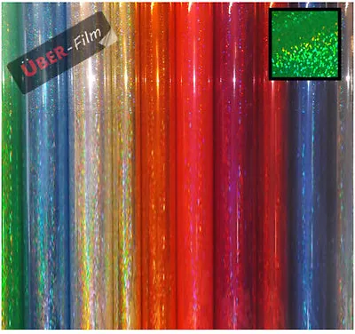 Premium Holographic Self Adhesive Vinyl For Craft Sticker Making* • £4.28