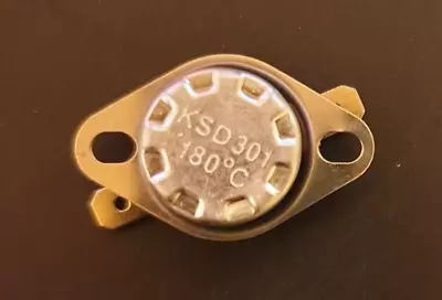 £3.50 • Buy KSD 301 180 Thermostat Temperature Thermal Control Cutoff Switch Sensor