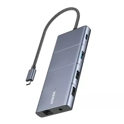 Anker 565 PowerExpand 11-in-1 USB-C PD 10Gbps Data Hub • $98.57