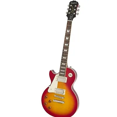 Epiphone Les Paul PlusTop PRO Left-Handed Electric Guitar Cherry Sunburst • $527.88
