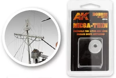 AK INT Mega-Thin Elastic Rigging Thread 20m Long  AKI9134 • $15.49