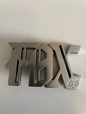 Fox Racing Logo Promo Belt Buckle Motocross Off-Road Hvy Dty Vtg 2000s • $10.92