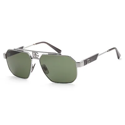 Dolce & Gabbana Men's Fashion DG2294-04-71-59 59mm Gunmetal Sunglasses • $149.99