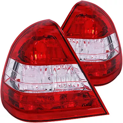 ANZO For 1994-2000 Mercedes Benz C Class W202 Taillights Red/Clear • $139.90