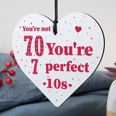 Funny 70th Birthday Card 70th Birthday Gift For Women Men Gift For Mum Dad Nan • £3.95