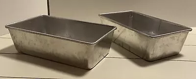 Vintage 2 Aluminum Rectangle Baking Pans • $20.50