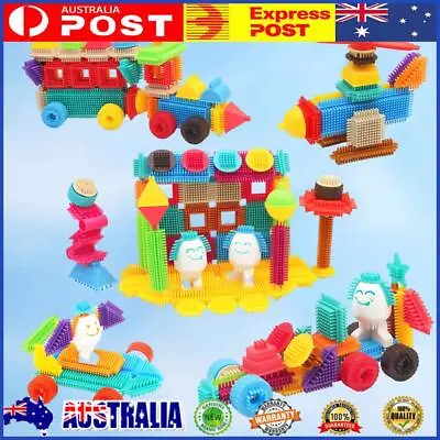 Bristle Shape Blocks Build And Play Fun Bricks Set For Boys Girls (100pcs) • $26.29