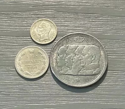Vintage Silver  Coins. • $11