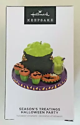 2023 Hallmark Keepsake Ornament ~   Season's Treatings Halloween Party ~  NIB • $17.50