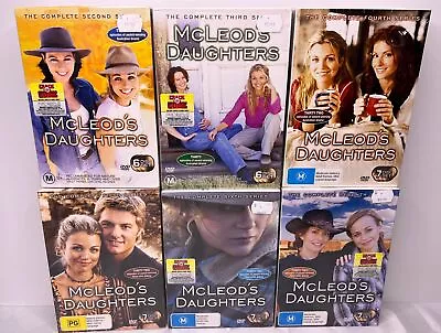 Mcleods Daughters Complete DVD  Box Season 2 3 4 5 6 7 Brand New Sealed Region 4 • £49.50