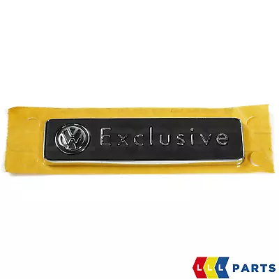 £45.37 • Buy Genuine Vw Golf Passat Scirocco Touareg Exclusive Badge Emblem Trunk 1k0853688f