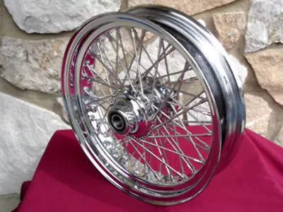 16  X 3.5  60 Spoke Front Wheel For Harley Softail Heritage Fat Boy 1984-99 • $269.99