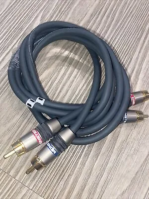 Monster Cable Interlink 300 MKII RCA Stereo Audio 3’4”(40”) Used • $20